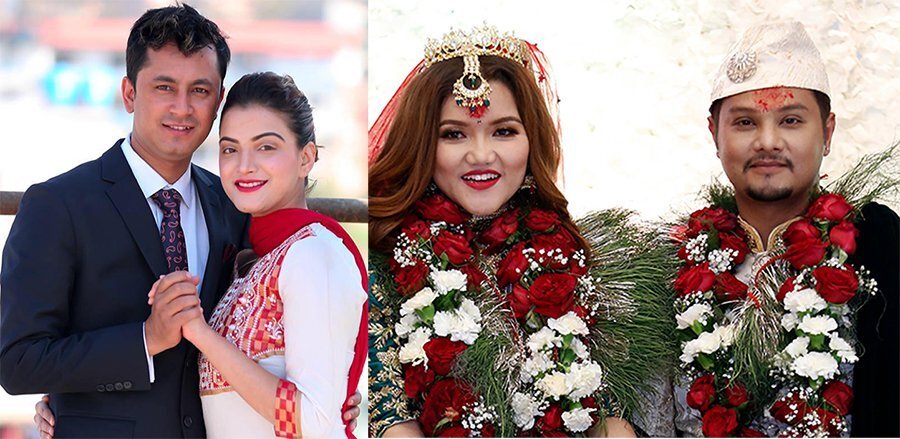एकै दिन दुई सिने जोडीको विवाह !! फिचरमा हेर्नुहोस कसको विवाह कस्तो देखियो