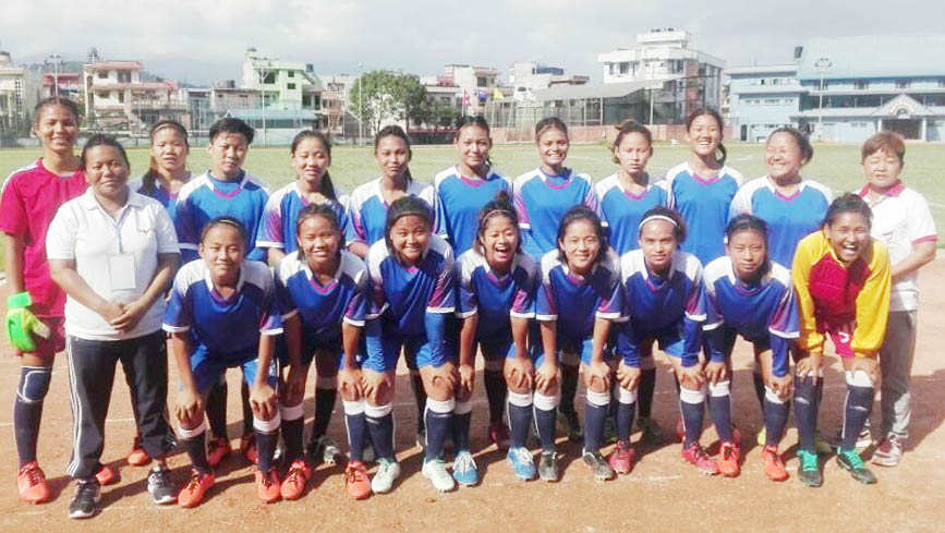 महिला फुटवलमा चौदण्डिगढि नगरपालिकालाई सफलता