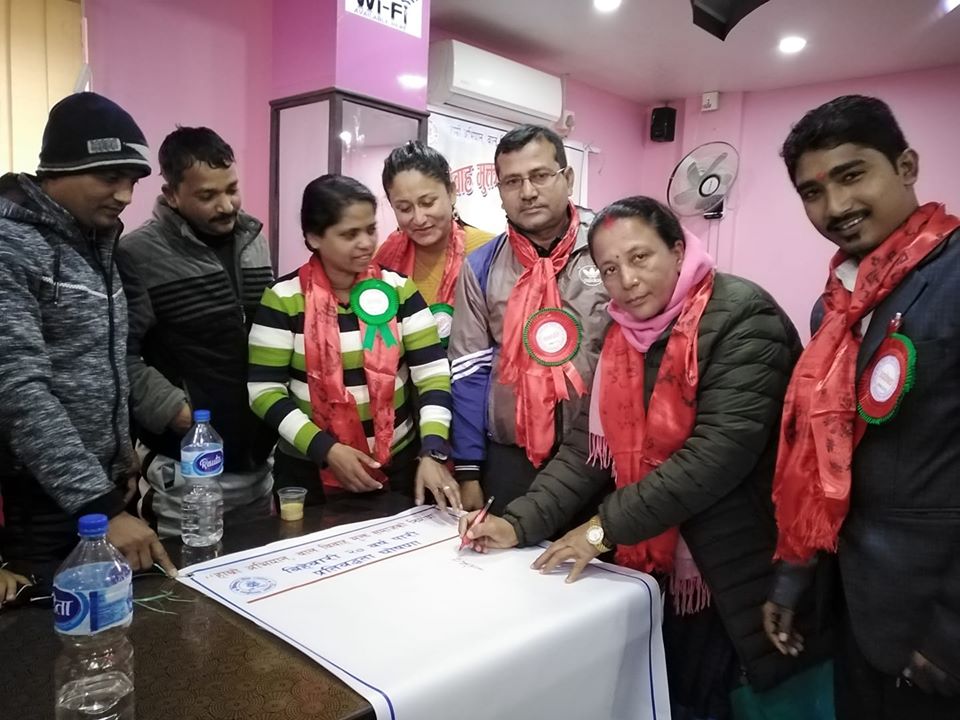 गाईघाटमा रौनियारहरुले गरे बाल विवाह मुक्त समाज घोषणा