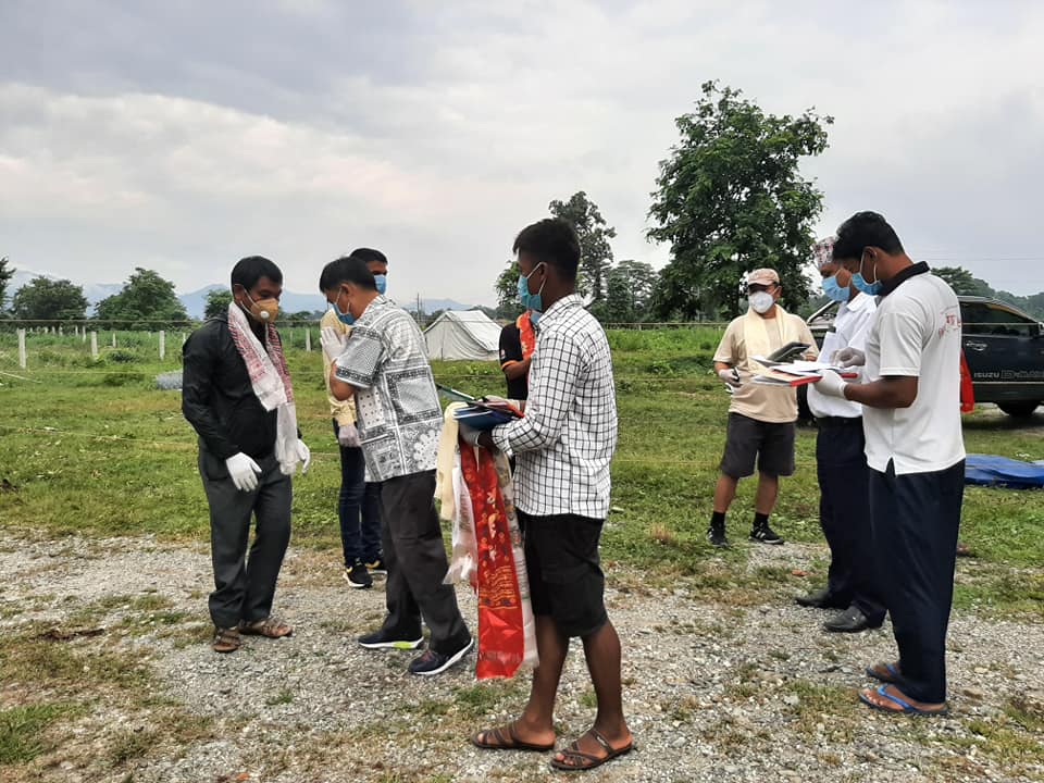 कोरोना अस्पताल उदयपुरबाट ८ घर फर्किए, अब १ बाकी