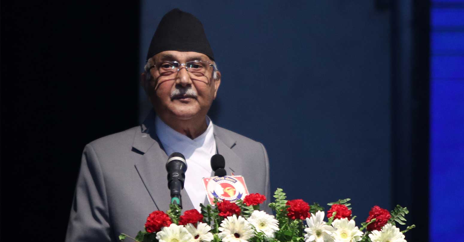 प्रधानमन्त्री ओलीको गुनासो : चुनाव हुँदैन र गराइँदैन भन्ने भ्रमपूर्ण प्रचार