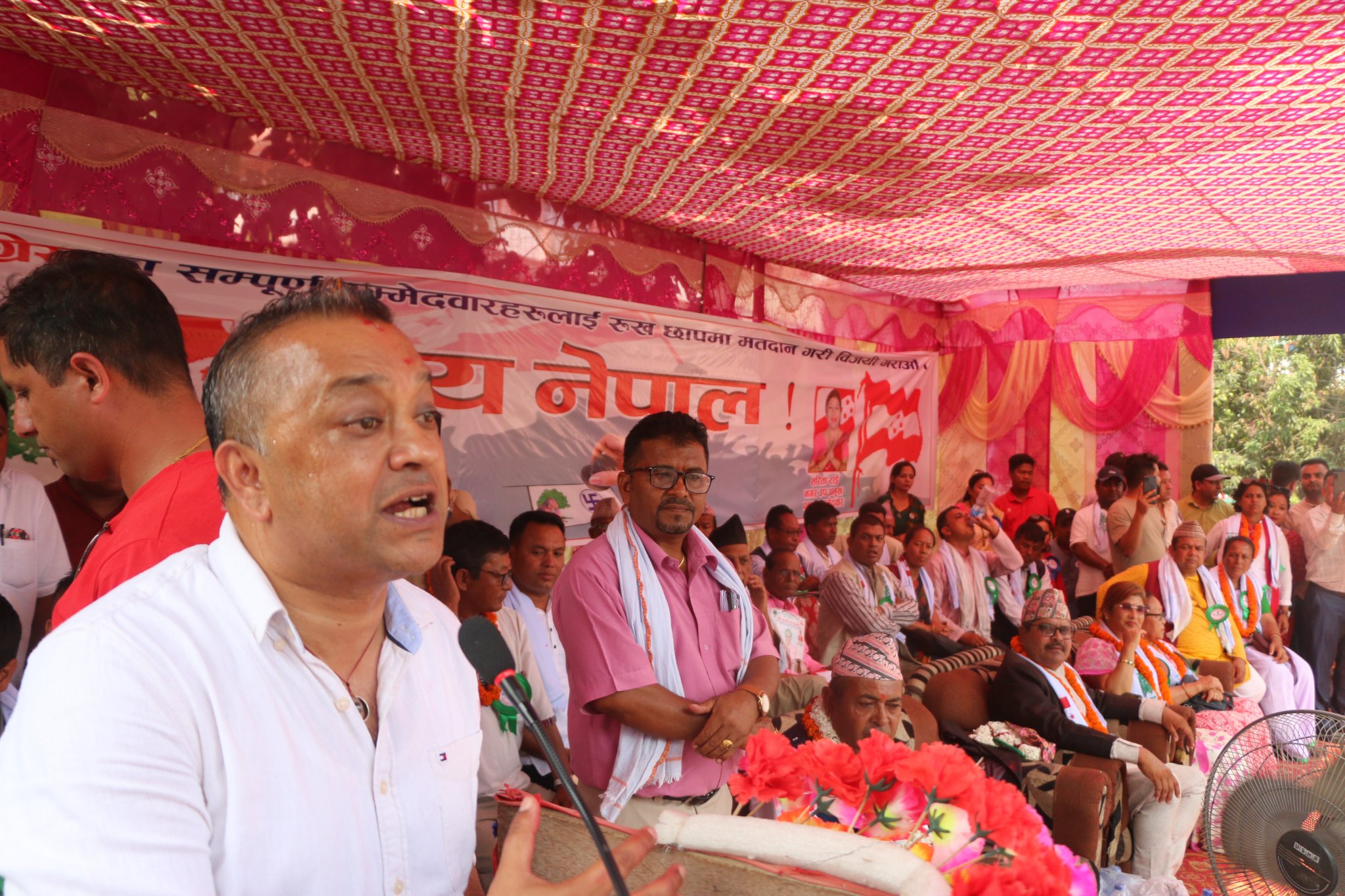 असल शासन  र जवाफदेहि सरकार निर्माण गर्न कांग्रेसलाई भोट ः गगन थापा