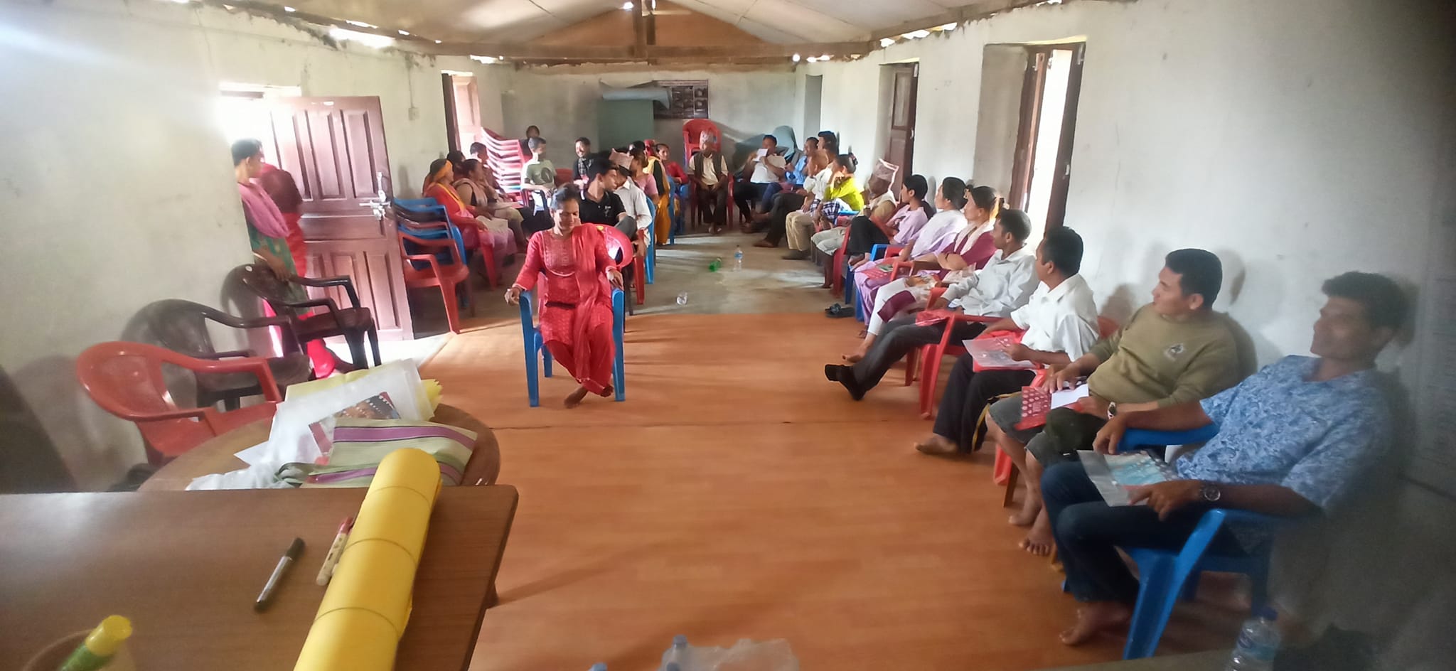हाडेबासका कृषकलाई कृषि र पशुपालन तालिम