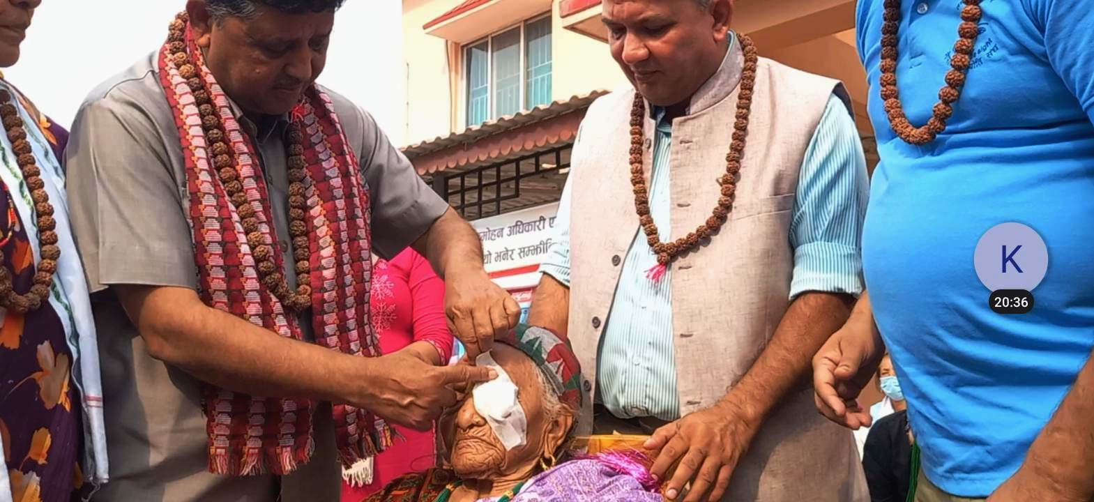 उदयपुरको मदन भण्डारी आँखा अस्पतालमा ५१ जनाको निशुल्क आँखा शल्यक्रिया