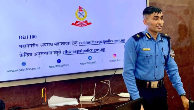इप्रका रंगेलीद्धारा अपराध र कानुनबारे विद्यार्थीसँग अन्तरक्रिया