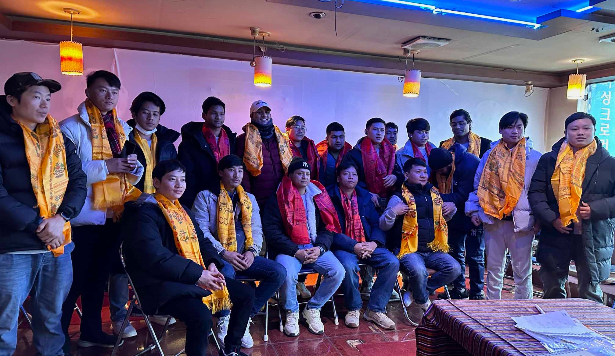 उदयपुर सेवा समाज दक्षिण कोरियाको नेतृत्वमा उमेश, महासचिव चुनिए जितन