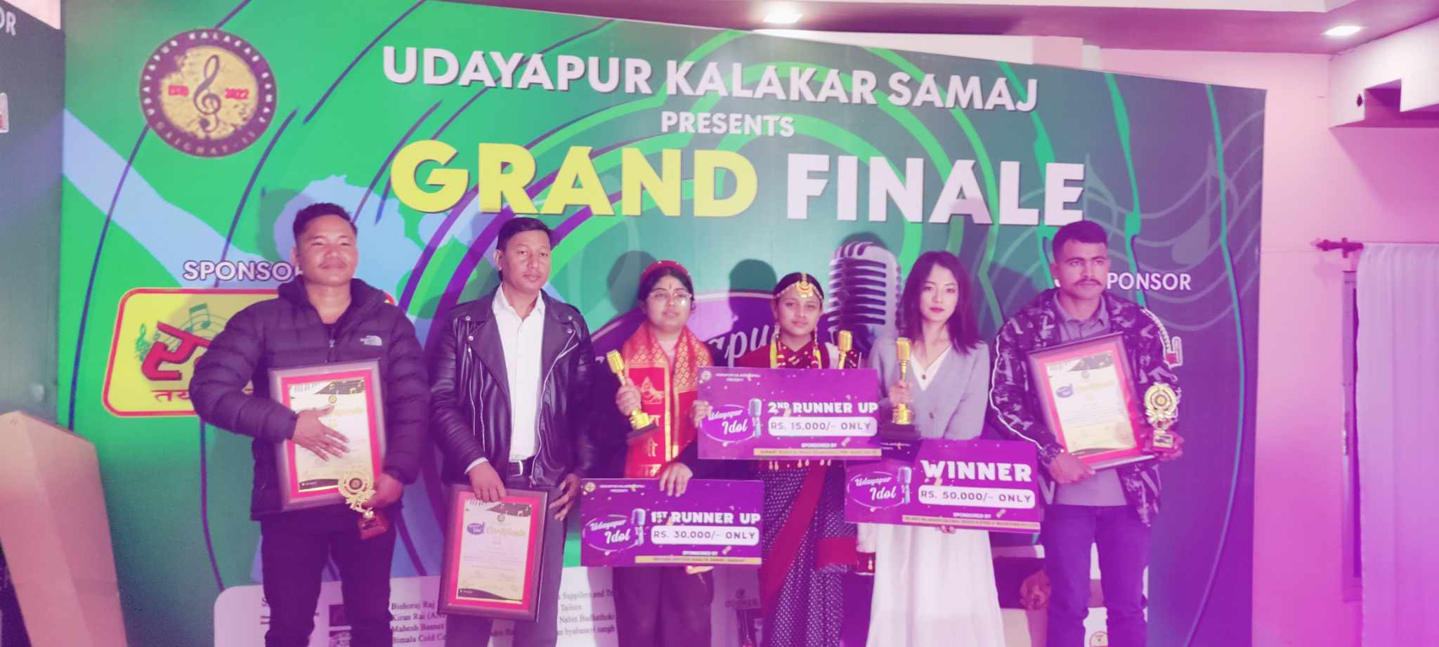 सन्जना भईन पहिलो उदयपुर आईडल