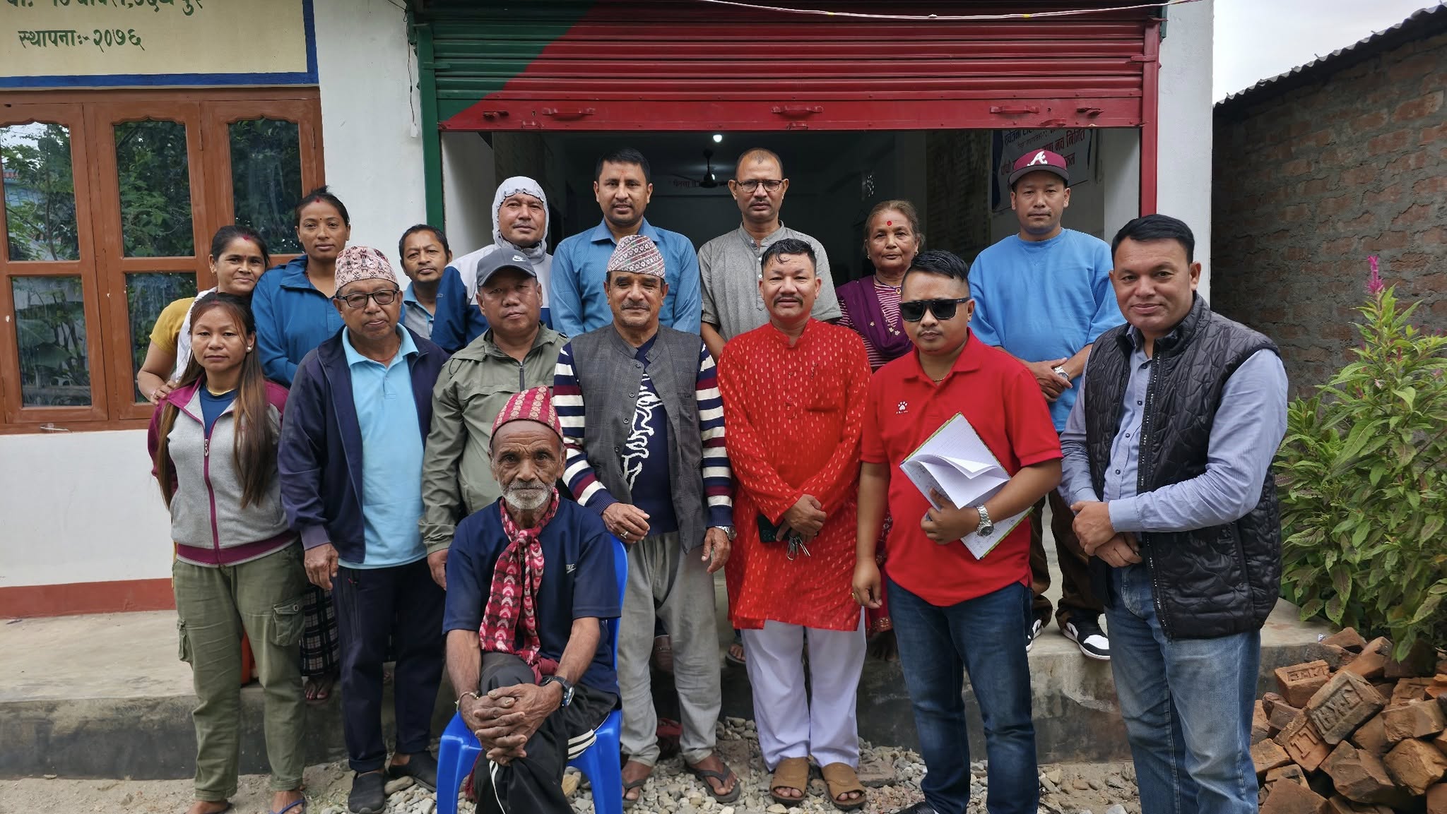 पत्रकार विश्वराज तामाङको पहलमा गोपिलाल परियारलाई घर निर्माण गर्ने अभियान सुरु