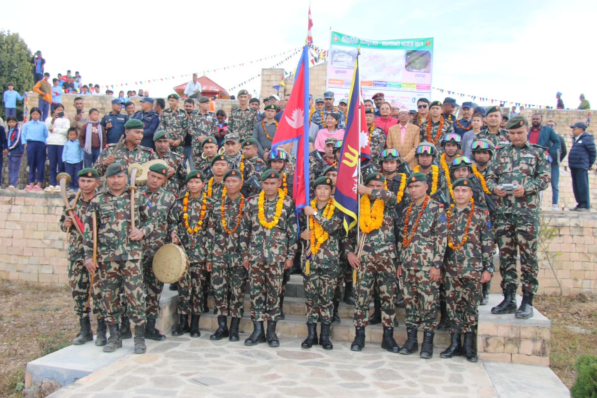 नेपाली सेनाको आयोजनामा उदयपुरगढी–चौदण्डिगढी पद यात्रा संचालन गरिने