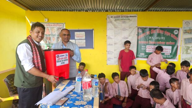 उदयपुरका चार विद्यालयमा वृक्षारोपण तथा वातावरण सचेतना कार्यक्रम सम्पन्न