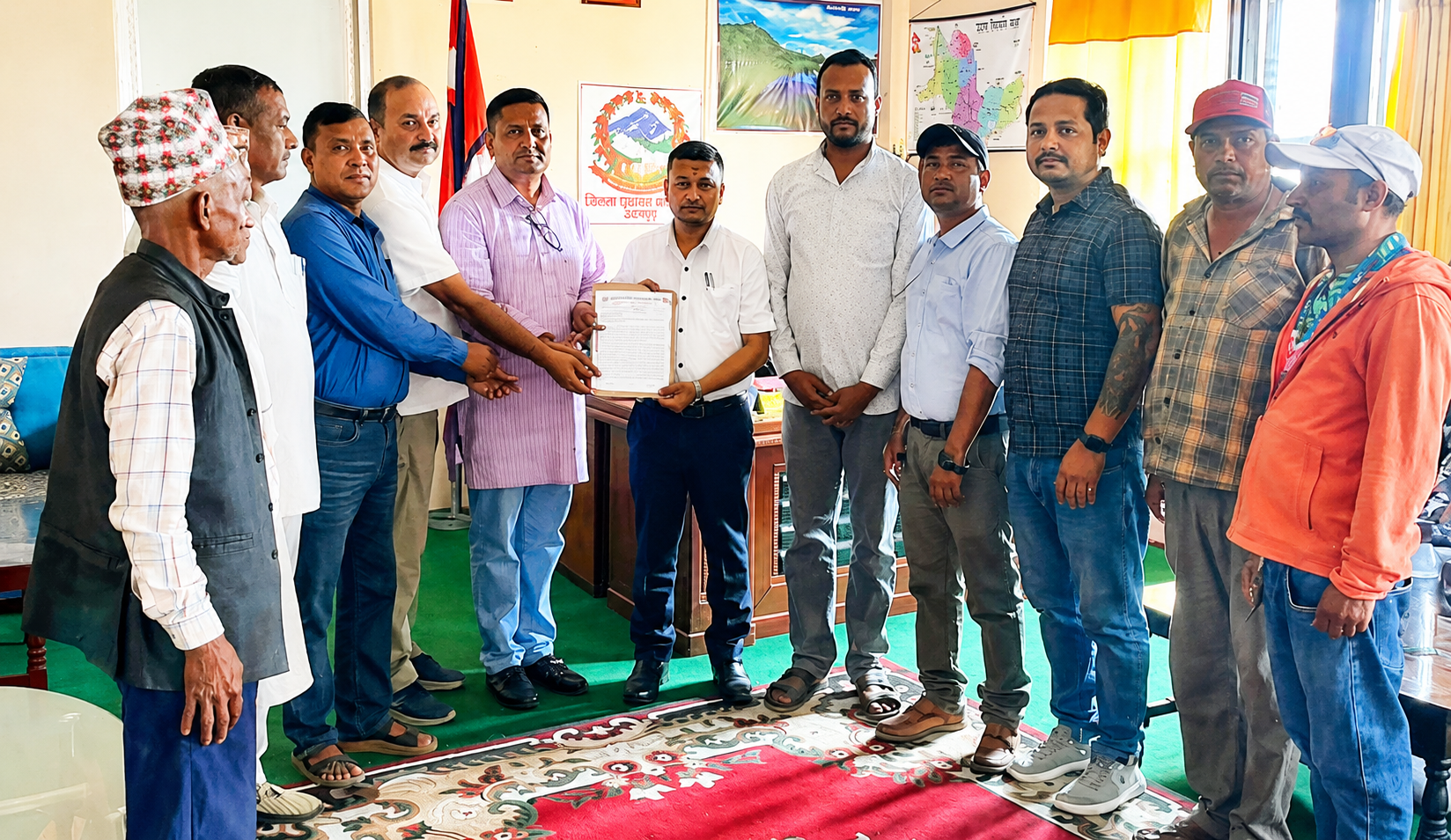 उदयपुरमा मूल्यवृद्धिले निर्माण कार्य ठप्प हुने चेतावनी