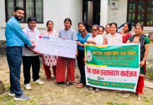 शाेकमा सारथी बन्यो स्वरोजगार लघुबित, बिमा दाबी बापत ५ लाख बढी भुक्तानी